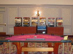 Casino Party Nights Florida, Inc. slot machines, Hyatt Hotel, Coral Gables, Florida
