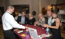 Casino Party Nights Florida, Inc. roulette table, casino parties in Florida
